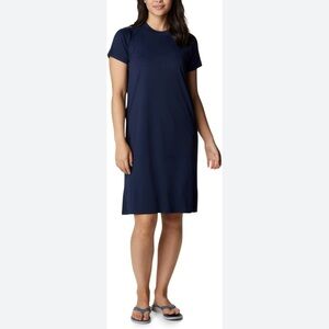 Columbia PFG Navy dress with pockets size medium